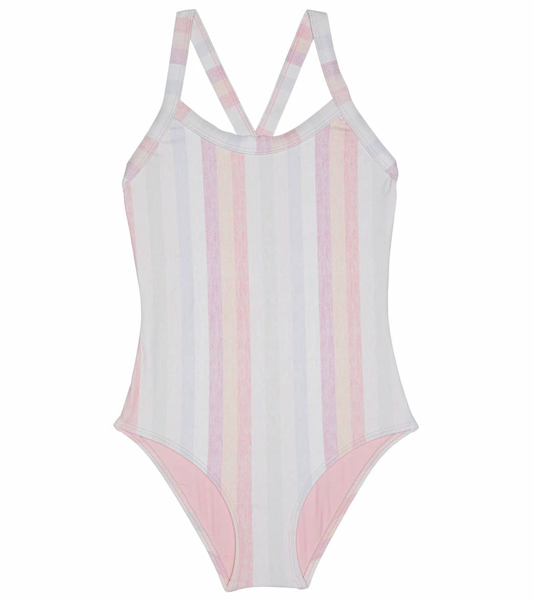Splendid Girls' Heather Ombre One Piece Swimsuit (Big Kid) 3 Splendid Girls' Heather Ombre One Piece Swimsuit (Big Kid)