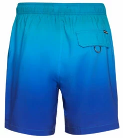 Men's 17" Misty Printed Swim Trunks -TYR Sales 7456071876776 aquablue 2a