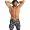 Arena Men's Puzzled Jammer Swimsuit -TYR Sales 7468252332200 blackblackmulti 1a