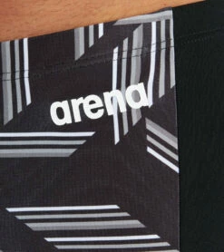 Arena Men's Puzzled Jammer Swimsuit -TYR Sales 7468252332200 blackblackmulti 4a