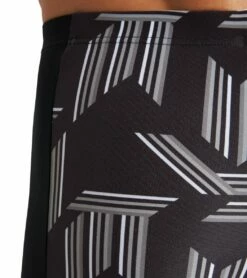 Arena Men's Puzzled Jammer Swimsuit -TYR Sales 7468252332200 blackblackmulti 5a