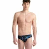 Arena Men's Allover Brief Swimsuit 1 Arena Men's Allover Brief Swimsuit -TYR Sales 7468266913960 blackmulti 1a
