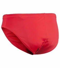 Arena Men's Solid Water Polo Brief Swimsuit -TYR Sales 7468283494568 redwhite 8a