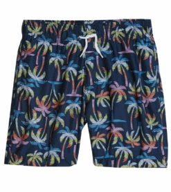 Boys' Colorblock Camp Shirt & Swim Trunks Set (Big Kid) -TYR Sales 7472291479720 marine 5a