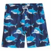 Boys' Shark 2-Pack Swim Trunks (Big Kid) -TYR Sales 7472291840168 spaceblue 1a