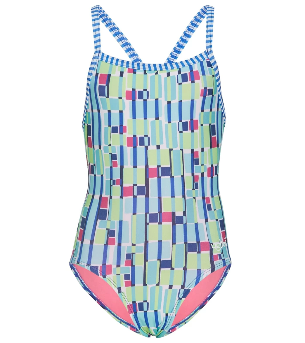 Girls' Uptown One Piece Swimsuit (Big Kid) 3 Girls' Uptown One Piece Swimsuit (Big Kid)
