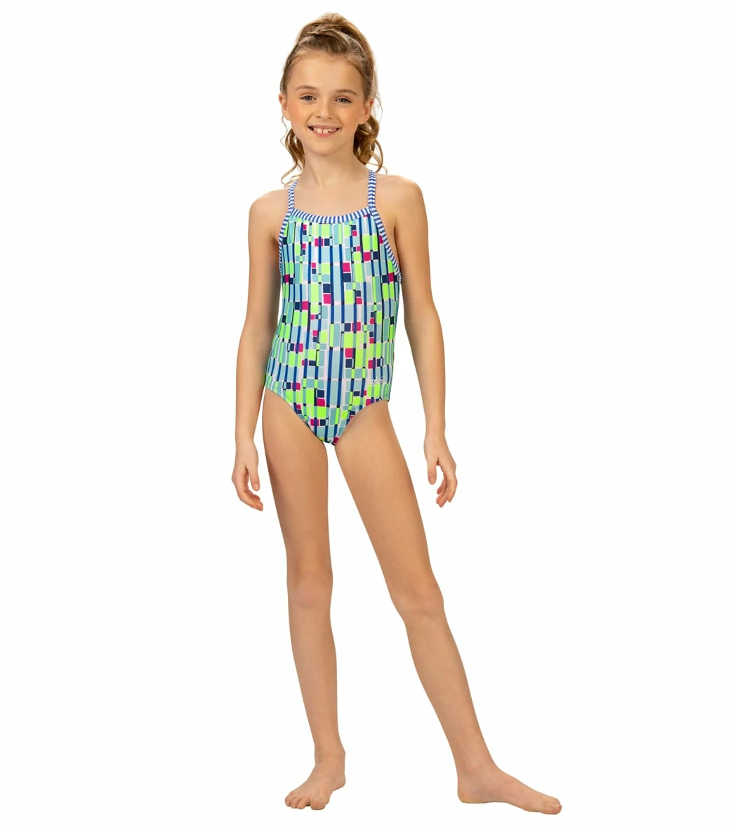 Girls' Uptown One Piece Swimsuit (Big Kid) 5 Girls' Uptown One Piece Swimsuit (Big Kid) - Image 3