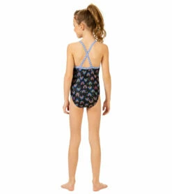 Girls' Be Happy One Piece Swimsuit (Big Kid) 9 Girls' Be Happy One Piece Swimsuit (Big Kid) -TYR Sales 7512026218664 behappy 4a