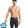 Arena Men's Powerskin Carbon Core FX SL Anthracite Limited Edition Jammer Tech Suit Swimsuit -TYR Sales 7514956333224 anthraciteblue 1a
