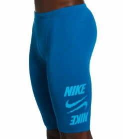 Nike Men's HydraStrong Multi Graphic Jammer Swimsuit -TYR Sales 7547163607208 greenabyss 2a