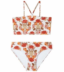 Seafolly Girls' Papillon 3 Piece Bikini Set (Big Kid)