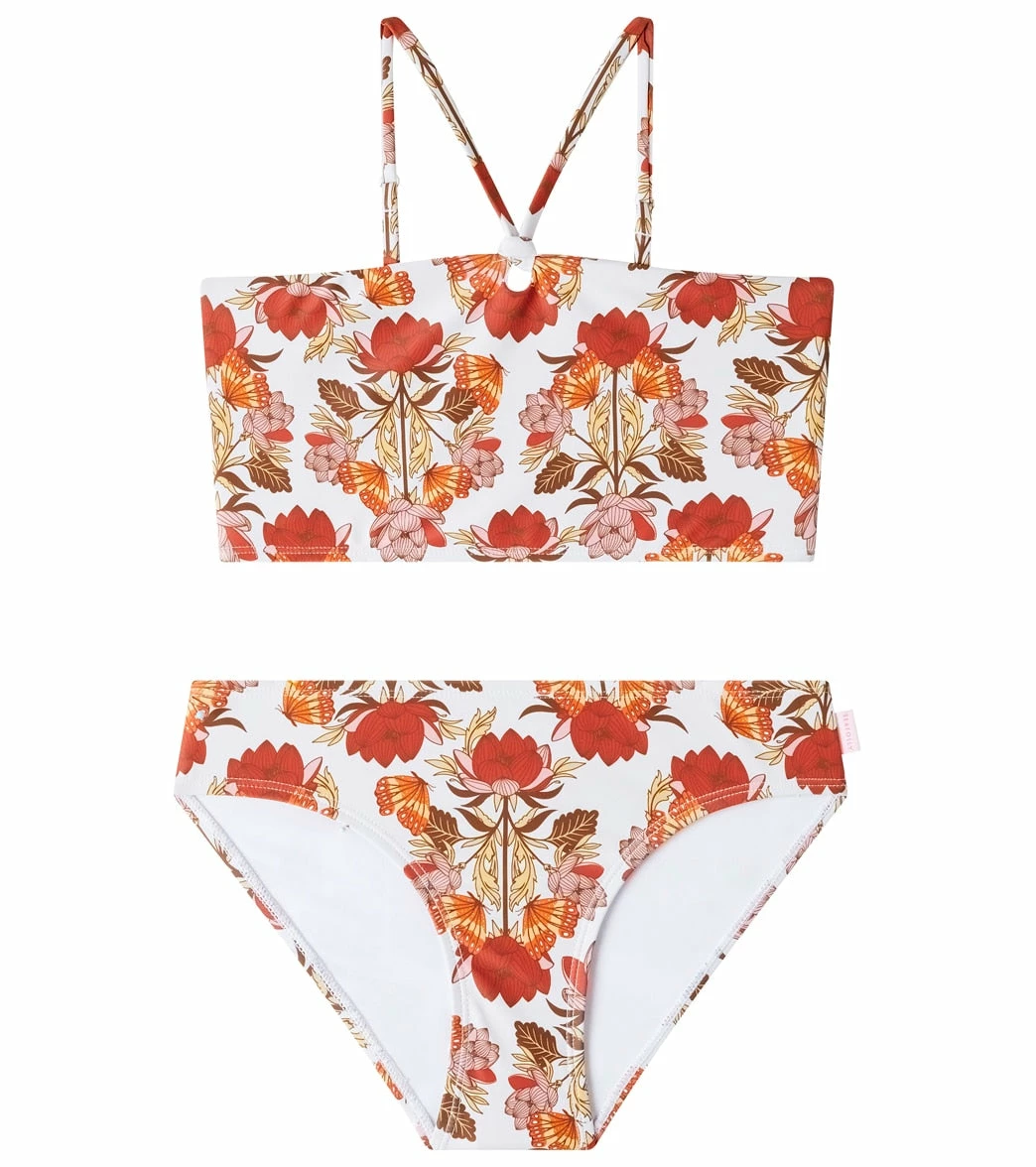 Seafolly Girls' Papillon 3 Piece Bikini Set (Big Kid) 3 Seafolly Girls' Papillon 3 Piece Bikini Set (Big Kid)