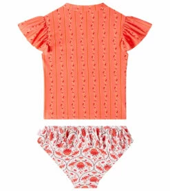 Seafolly Girls' Prague Two Piece Surf Set (Baby, Toddler, Little Kid)