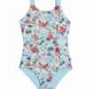 Seafolly Girls' Summer Vacay One Piece Swimsuit (Big Kid)