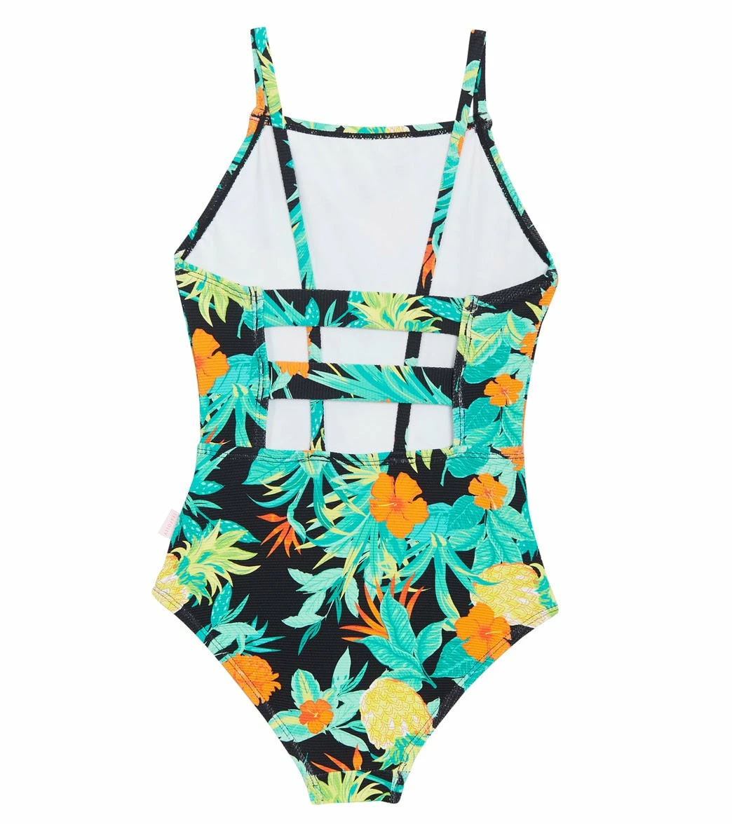 Seafolly Girls' Tropical Nights One Piece Swimsuit (Big Kid) 4 Seafolly Girls' Tropical Nights One Piece Swimsuit (Big Kid) - Image 2