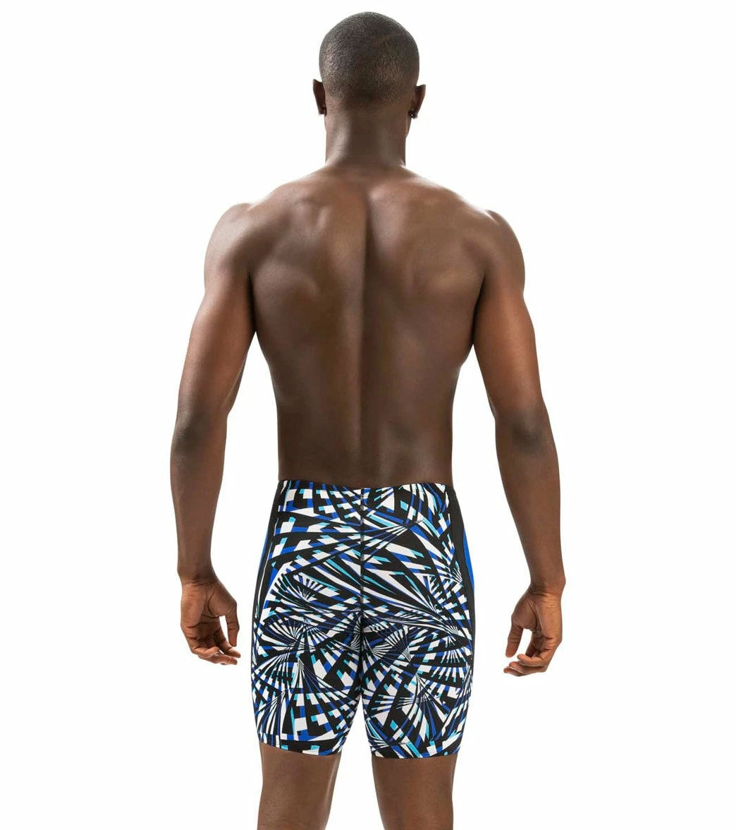 Men's Reliance Atomic Print Color Block Jammer Swimsuit 4 Men's Reliance Atomic Print Color Block Jammer Swimsuit - Image 2