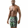 Men's XtraSleek Eco Galactic Print Spliced Jammer Swimsuit 1 Men's XtraSleek Eco Galactic Print Spliced Jammer Swimsuit -TYR Sales 7566069104808 galacticgreen 1a