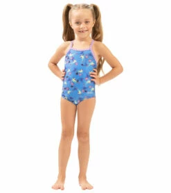 Girls' Print One Piece Swimsuit (Toddler, Little Kid)