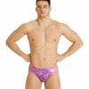 Arena Men's Breast Cancer Awareness Brief Swimsuit -TYR Sales 7581978329256 pinkpeonia 1a