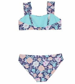 Girls' Flower Riot Tulum Two Piece Bikini Set (Big Kid) -TYR Sales 7593503457448 mult 2a