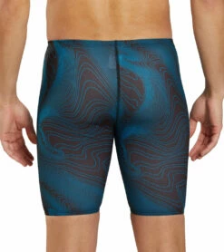 HydroLast Sonar Waves Jammer Swimsuit -TYR Sales 7595539300520 blue 7a