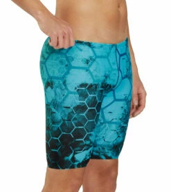 Fenced In Jammer Swimsuit -TYR Sales 7595561156776 blue 6a