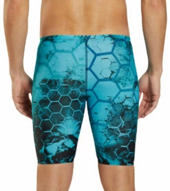 Fenced In Jammer Swimsuit -TYR Sales 7595561156776 blue 7a