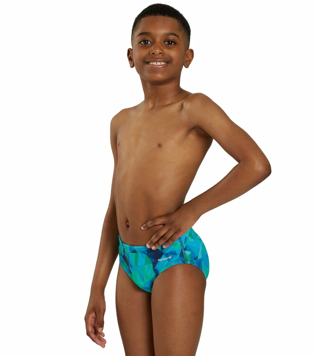 Fractalicious Swim Brief Swimsuit Youth (22 - 28) 4 Fractalicious Swim Brief Swimsuit Youth (22 - 28) - Image 2