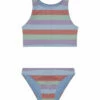Splendid Girls' Cabana Stripe Two Piece Bikini Set (Big Kid) 2 Splendid Girls' Cabana Stripe Two Piece Bikini Set (Big Kid) -TYR Sales 7611105804456 multi 1a