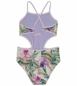 Splendid Girls' Panama Garden Cutout One Piece Swimsuit (Big Kid) -TYR Sales 7611105935528 multi 2a