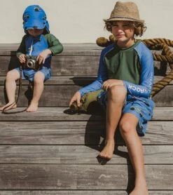 Boys' Surf Safari Swim Trunks (Toddler, Little Kid, Big Kid) -TYR Sales 7631514075304 blue 6a