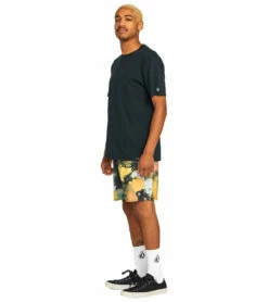 Volcom Men's 17" Chlorine Killer Stoney Swim Trunks -TYR Sales 7648555270312 apricot 3a