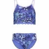 Under Armour Girls' UA Animal Tropic Two Piece Midkini Set (Little Kid) -TYR Sales 7648577716392 bajablue 1a