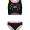 Under Armour Girls' UA Racer Two Piece Midkini Set (Little Kid) 1 Under Armour Girls' UA Racer Two Piece Midkini Set (Little Kid) -TYR Sales 7648578273448 black 1a