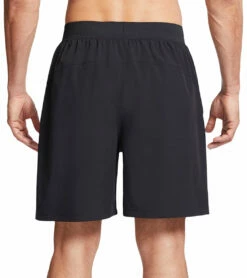 Under Armour Men's UA Comfort Waistband Notch Swim Shorts -TYR Sales 7650527936680 black 3a