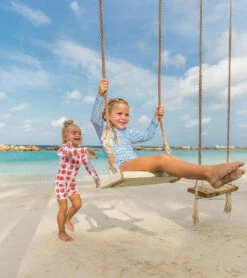 Girls' Juicy Fruit Long Sleeve One Piece Swimsuit (Baby) 11 Girls' Juicy Fruit Long Sleeve One Piece Swimsuit (Baby) -TYR Sales 7652778344616 blue 5a