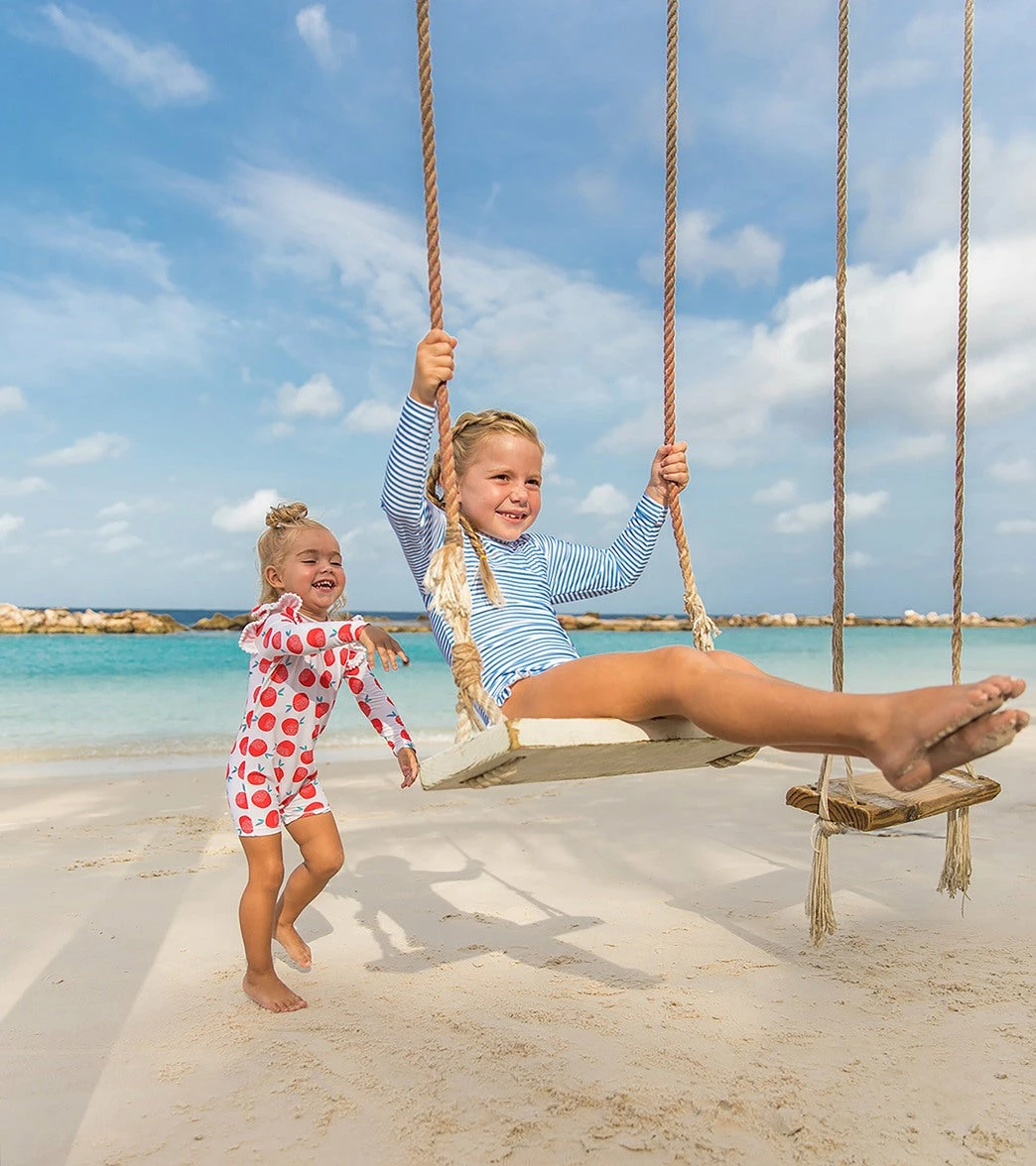 Girls' Juicy Fruit Long Sleeve One Piece Swimsuit (Baby) 7 Girls' Juicy Fruit Long Sleeve One Piece Swimsuit (Baby) - Image 5