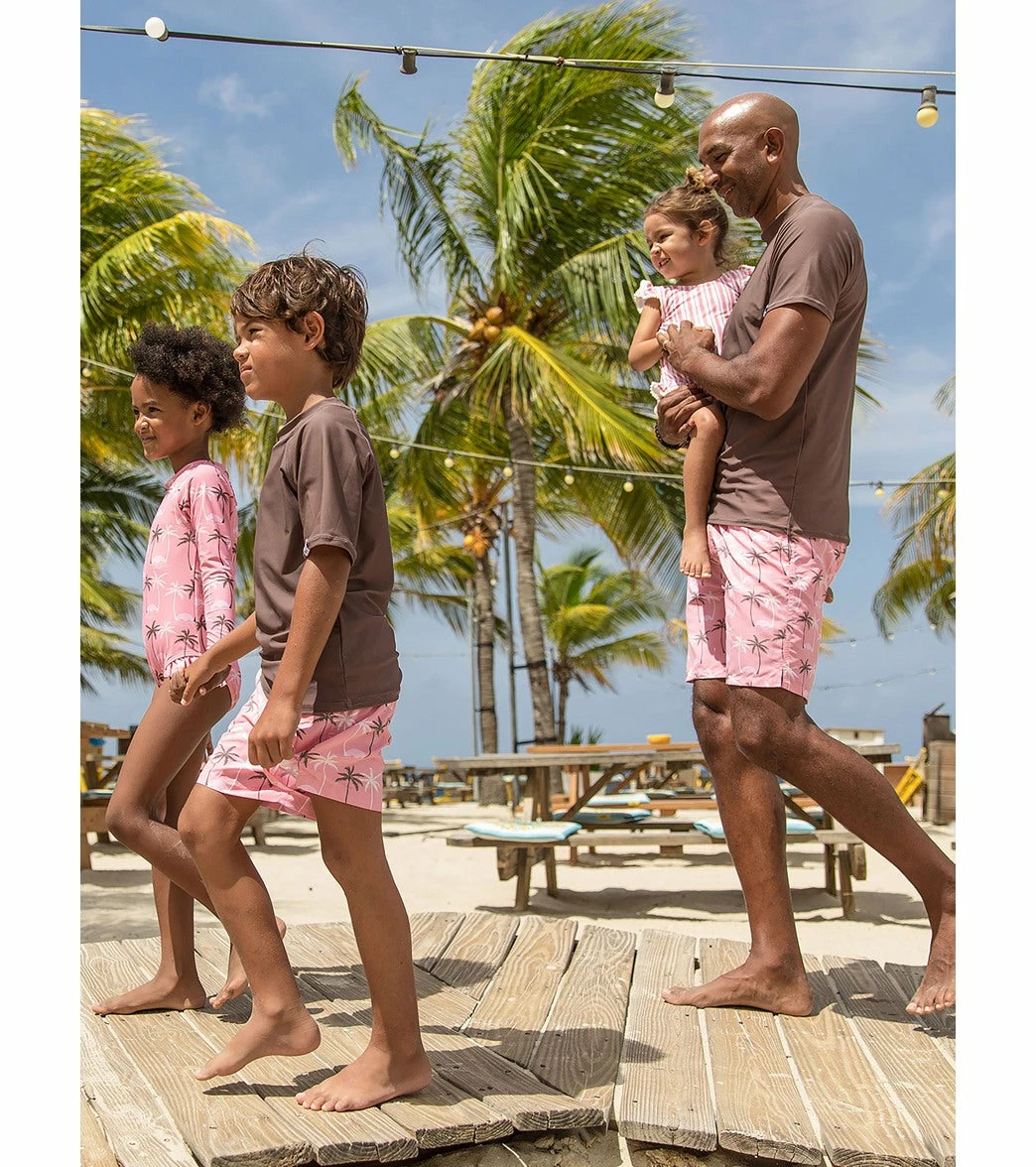 Men's Palm Paradise Sustainable Swim Trunks 5 Men's Palm Paradise Sustainable Swim Trunks - Image 3