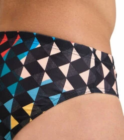 Arena Men's Carnival Brief Swimsuit -TYR Sales 7658034987176 blackmulti 5a