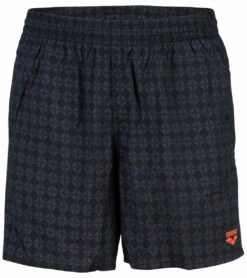 Arena Men's 50th Anniversary Beach Boxer Shorts 15 Arena Men's 50th Anniversary Beach Boxer Shorts -TYR Sales 7658040066216 blackmultiblackwhite 6a
