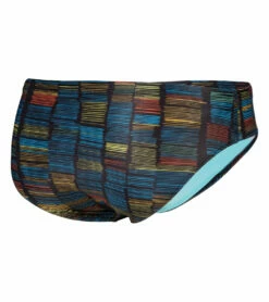 Arena Men's Slow Motion Brief Swimsuit -TYR Sales 7658047504552 blackmulti 9a