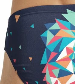 Arena Men's Drew Kibler Geometric Lions Brief Swimsuit -TYR Sales 7672071291048 geometriclions 5a