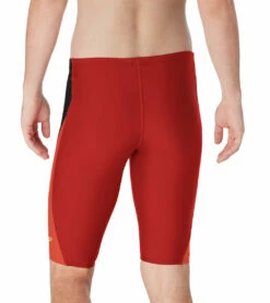Speedo Men's Eco Splice Jammer Swimsuit -TYR Sales 7714328412328 teamred 3a