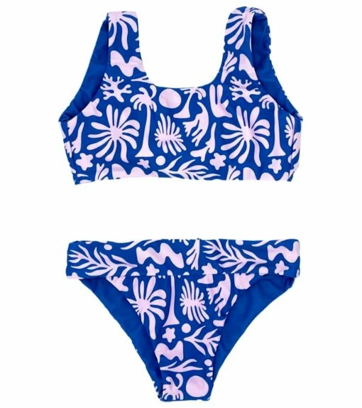 Girls' Island Hopper Reversible Two Piece Reversible Bikini Set (Little Kid, Big Kid) 1 Girls' Island Hopper Reversible Two Piece Reversible Bikini Set (Little Kid, Big Kid) -TYR Sales 7717057921192 fairytalepink 1a