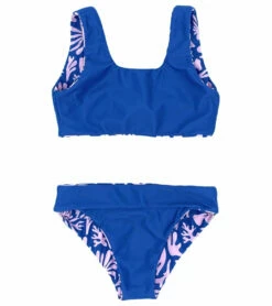 Girls' Island Hopper Reversible Two Piece Reversible Bikini Set (Little Kid, Big Kid) -TYR Sales 7717057921192 fairytalepink 3a