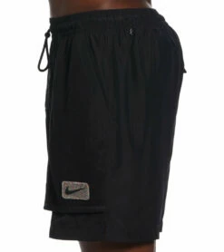 Nike Men's 18" Explore (Better) Voyage Swim Trunks -TYR Sales 7756922978472 black 2a