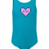 Nike Girls' Multi Logo One Piece Swimsuit (Little Kid)