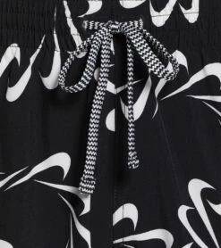 Nike Men's Swoosh Line Swim Trunks -TYR Sales 7761615356072 black 6a