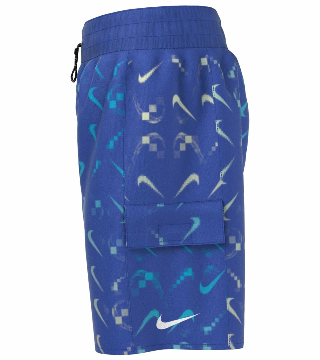 Nike Boys Digi Swoosh Ombre Cargo Shorts (Big Kid) 4 Nike Boys Digi Swoosh Ombre Cargo Shorts (Big Kid) - Image 2