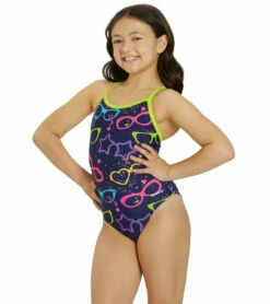 Gotta Wear Shades Thin Strap One Piece Swimsuit Youth (22-28) -TYR Sales 7764259340456 gottawear 3a